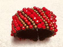 Carica l'immagine nel visualizzatore di Gallery, Bracciale a molla tipo geometrico