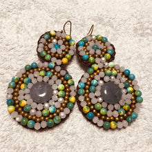 Carica l'immagine nel visualizzatore di Gallery, Orecchini doppio cerchio