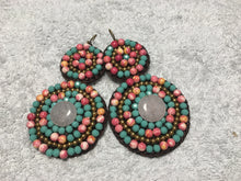 Carica l'immagine nel visualizzatore di Gallery, Orecchini doppio cerchio