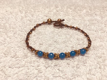 Carica l'immagine nel visualizzatore di Gallery, Braccialetto sottile con pietre