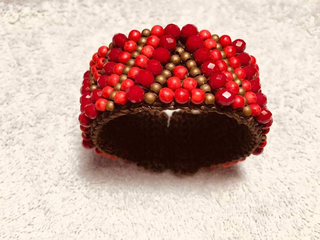 Bracciale a molla tipo geometrico